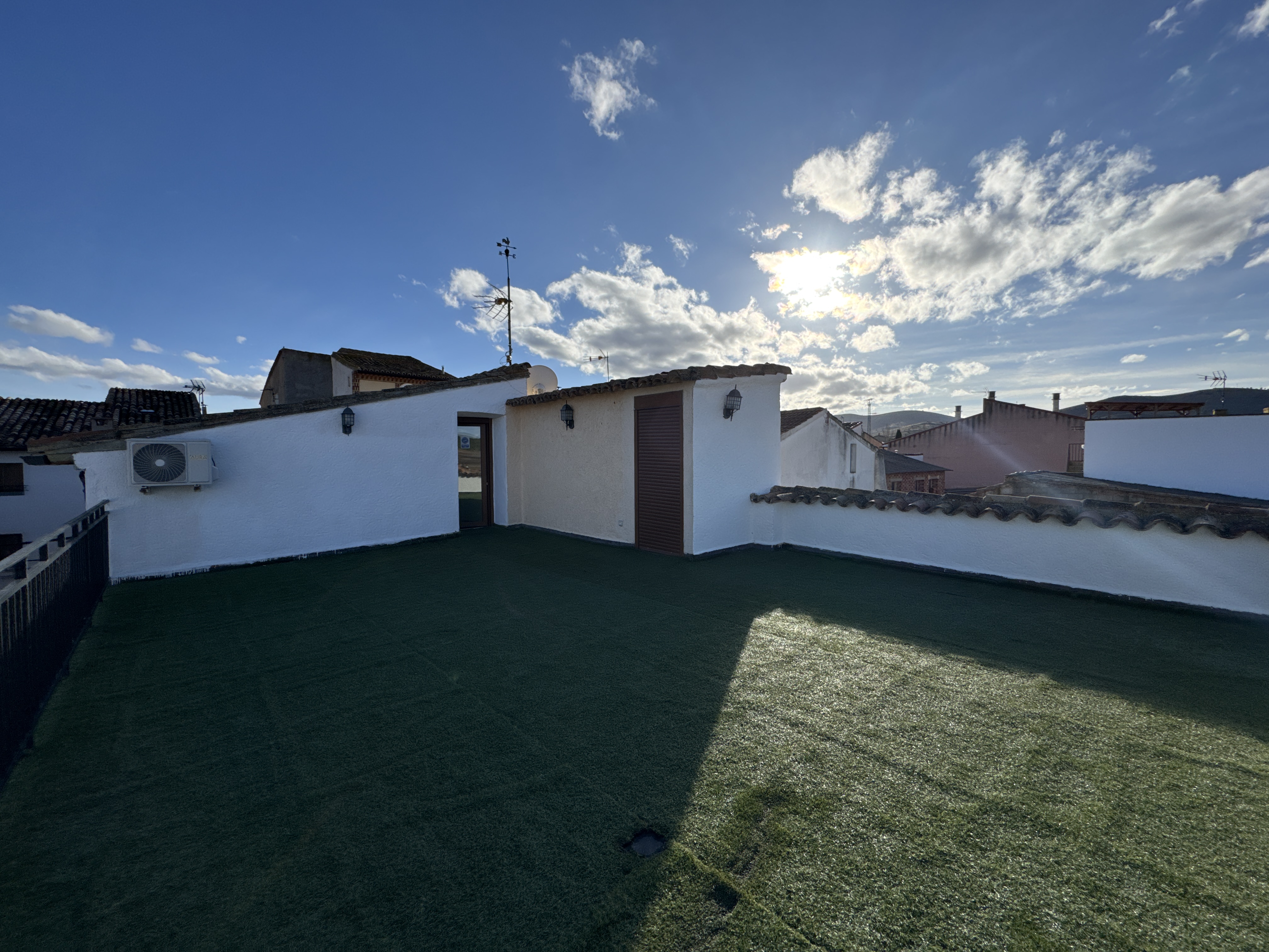 Terraza superior con vistas